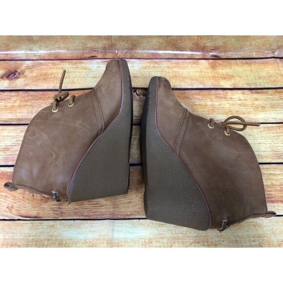 Sperry Top-Sider Harlow Wedge Ankle Boots Booties Shoes Womens 7.5 M (F6n) - Picture 6 of 10